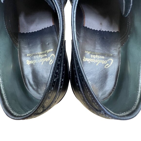 Allen Edmonds Men’s Black Leather Wingtip Oxford Dress Shoes Size 10.5 B main image 6